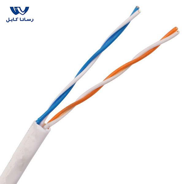 کابل تلفن ۲ زوج ۰۶ هوایی رسانا کابل